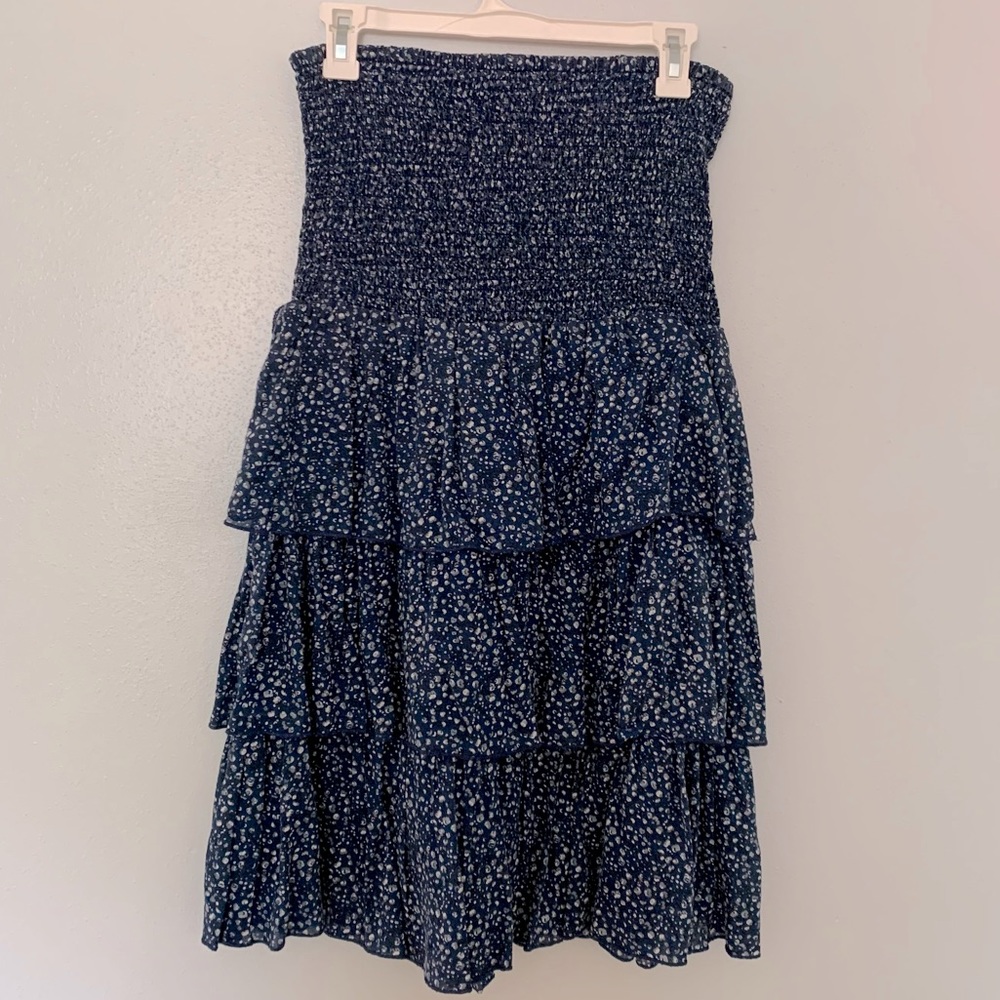 Old Navy strapless tiered dress